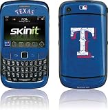 Skinit Texas Rangers - Solid Distressed Vinyl Skin for BlackBerry Curve 8530