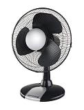 Honeywell HT-112E 12" Oscillating Table Fan - Black