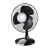 Honeywell HT-112E 12" Oscillating Table Fan - Black
