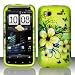 TMobile HTC Sensation 4G Accessory - Blossoming Spring Flower & Butterflies Protective Hard Case Phone Cover Design