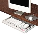 Standard Underdesk Keyboard Drawer, Light Gray
