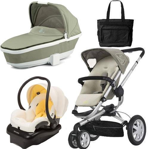 Quinny BUZ3BFYTRV1 Buzz 3 Travel System and in Natural Cream