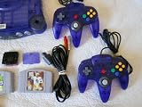 Nintendo 64 System - Video Game Console - Ice