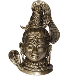 Shiva Statues Brass Figurine 4 x 2.25 x 5 inches (shivb010)