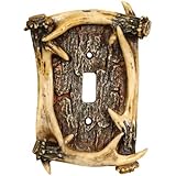 Antler Single Switch Plate