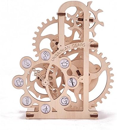 UGEARS Dynamometer Mechanical 3D Wooden Puzzle Constructi on DIY Set