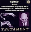 Solomon Plays Brahms : Piano Concerto No.2 / Rhapsody, Op.79 / Intermezzos