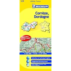 Correze, Dordogne (Michelin Local Maps)