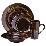 Tortoise Shell 16-pc. Dinnerware Set