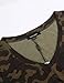 haoyihui Womens Longer Jersey Camo Camouflage Crew Tee T-Shirt