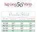 Hip Hop 50's Shop 1950s Adult 4 Piece Poodle Skirt Costume Outfit for Women with Accessories (glasses, socks, scarf) (XLarge/XXLarge, Red)