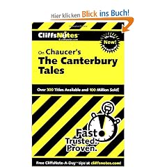 The Canterbury Tales (Cliffsnotes Literature Guides)