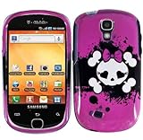 Pink Skull Hard Case Cover for Samsung Gravity Smart T589