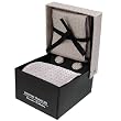 Boston Traveler Tie, Cufflink, Hanky Gift Set