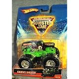 2009 Hot Wheels Monster Jam #74 75 GRAVE DIGGER 1:64 Scale Collectible Truck by Hot Wheels