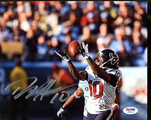 DeAndre Hopkins Signed Photo - 8x10 #W90132 - PSA/DNA Certified - Autographed NFL Photos