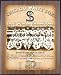 Walnut 11x13 1917 Chicago White Sox World Series Championship Team Photo Plaque