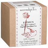 SerendipiTea Keemun, China,  Organic Black Tea, 4-Ounce Boxes (Pack of 2)