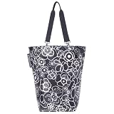 Fleur Anthracite Large City Totebag or City Shopper Reisenthel, Germany