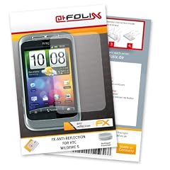 atFoliX FX-Antireflex Displayschutzfolie f�r HTC Wildfire S - Displayschutz antireflektierend! H�chste Qualit�t - Made in Germany!