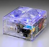 Advance Power Supply Plexiglas 12cm Blue Led Fan Px 5500 500w