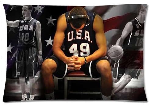 NBA Star Stephen curry background printed Pillowcase&amp;Pillow Case Cover Standard 20x30 Inch two sides
