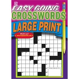 Easy Going Crosswords - Large Print