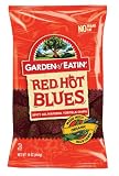 Garden of Eatin' Tortilla Chips, Red Hot Blues, Spicy Chips, 16-Ounce Bags (Pack of 12)