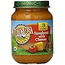 Earth's Best Organic Stage 3, Spaghetti with Cheese, 6 Ounce Jar (Pack of 12)