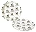 Miami Hurricanes Disposable Plastic Plates (12 Pack)