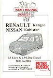 Renault Kangoo II, Diesel Models, 1.5 and 1.9 Litre DCi Models to 2006 (Pocket Mechanic)