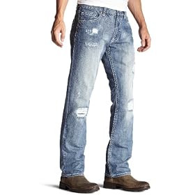Antique Rivet Men's Devon Slim Straight Jean