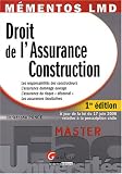 Droit de l Assurance Construction