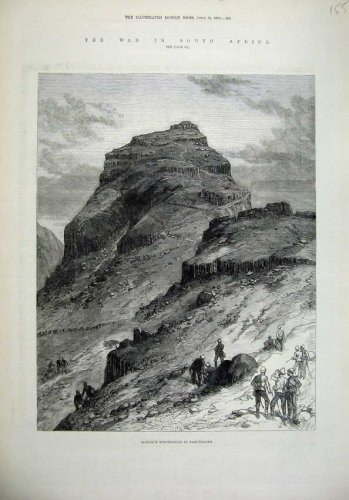 Cover image : 1879 WAR SOUTH AFRICA MOROSI'S STRONGHOLD BASUTOLAND