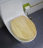 オークカラー 木製便座 (無垢)