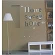 Home Sweet Home Letters Stickers Temporary Repositionable
