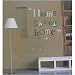Home Sweet Home Letters Stickers Temporary Repositionable