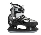 picture of Solex Ice Skates - Black/Silver, 35-37