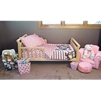 Trend Lab Blossoms 4 Piece Toddler Bedding Set