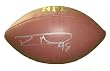 Robert Mathis Autographed NFL Wilson Composite Football, Indianapolis Colts, Proof Photo