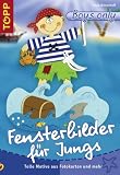 Fensterbilder für Jungs: Bauarbeiter, Ritter, Cowboy & Co