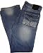 Men's Xtreme Couture Distressed Cobalt Wash Denim Jeans