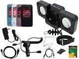 iShoppingdeals - 14 Premium Accessories Bundle Combo for Creative Zen Mozaic EZ300 4GB 8GB 16GB