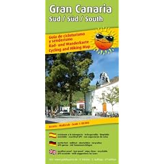 Rad- und Wanderkarte Gran Canaria Sud / S�d / South: mit Ausflugszielen, Einkehr- & Freizeittipps, wetterfest, reissfest, abwischbar, GPS-genau. ... abwischbar, GPS-genau, mit Tourenvorschl�gen