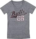 Chicago Bulls Women's Tri-Blend Swept Away Distressed Logo T-Shirt