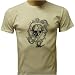 Gothic Skull Clock T-shirt, Death T-shirts, Hardcore Gothic T-shirts