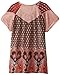 Miss Me Big Girls' Mixed Media Top
