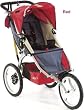 BOB Sport Utility Stroller D'lux in Red