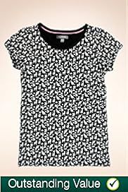 Girls Limited Pure Cotton Striped T Shirt