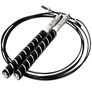 Sonic Boom Speed Rope - Super Fast Jump Rope Designed For Crossfit, Gym Workouts, Martial Arts & Boxing Training, Skipping Competitions And To Take Your Exercise & Fitness To The Next Level